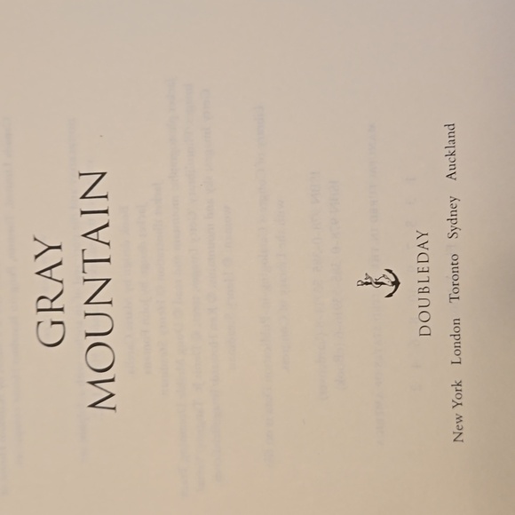 John Grisham First Edition Book " Gray Mountain" - Picture 3 of 5